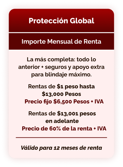 Precio de la póliza Global
